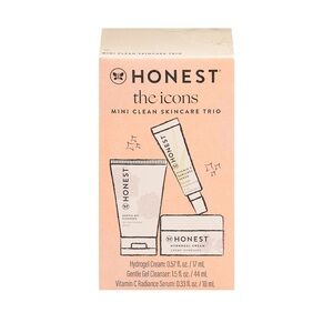 New! HONEST the icons Mini Clean Skincare Trio